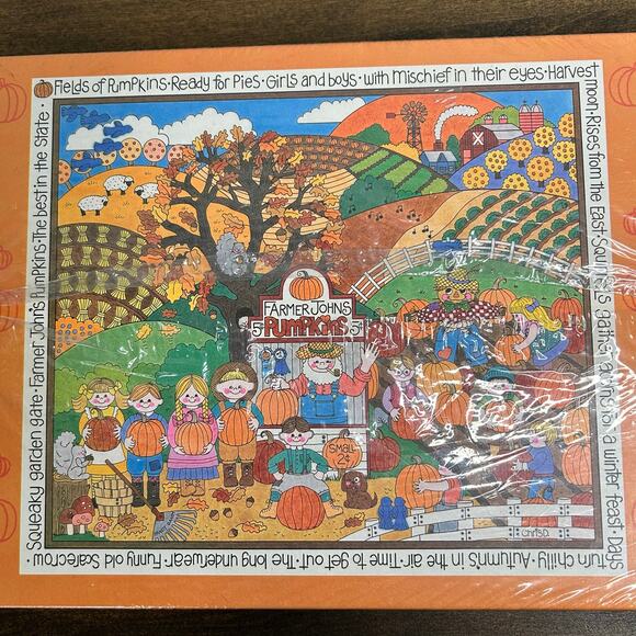 Montag Fall Themed Stationery Vintage 1980s NEW Pumpkin Harvest Autumn - Picture 3 of 9